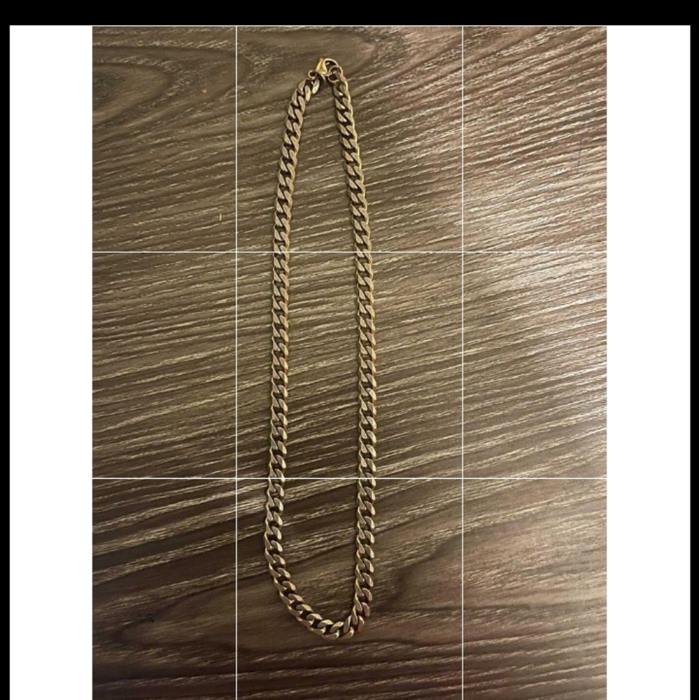 14k gold Cuban link
